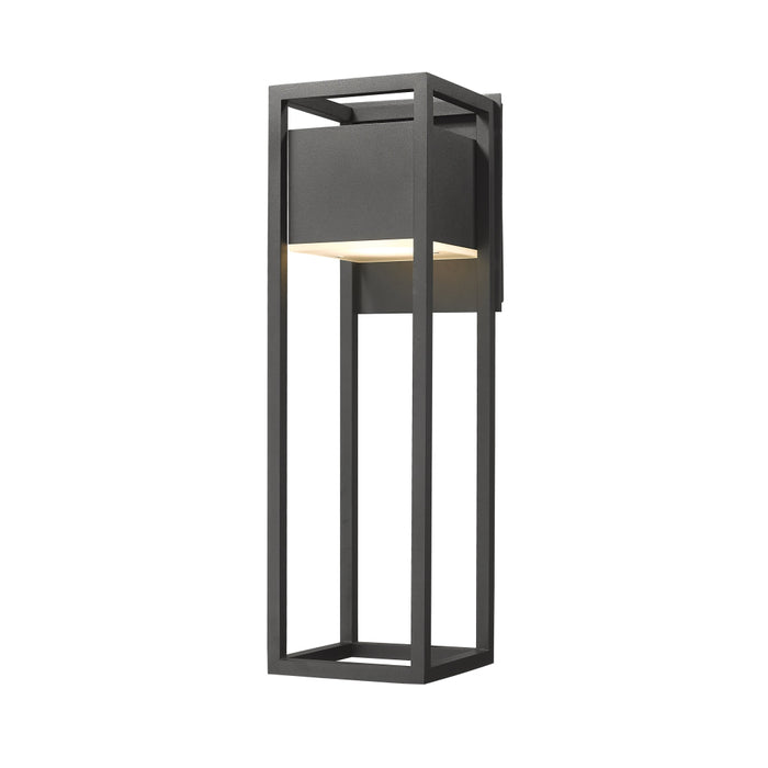 Z-Lite Barwick Black LED Outdoor Wall Sconce 585B-BK-LED | theLightShop