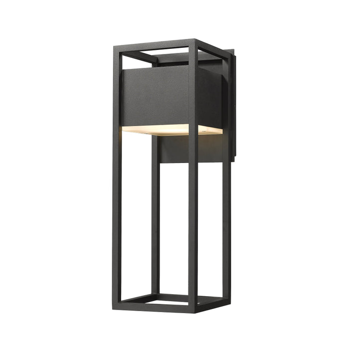 Z-Lite Barwick Black LED Outdoor Wall Sconce 585M-BK-LED | theLightShop