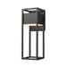Z-Lite Barwick Black LED Outdoor Wall Sconce 585M-BK-LED | theLightShop