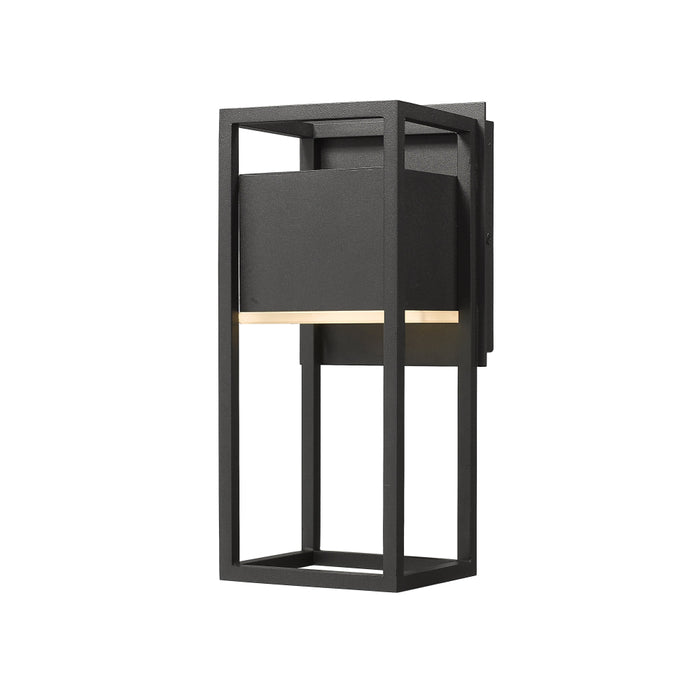 Z-Lite Barwick Black LED Outdoor Wall Sconce 585S-BK-LED | theLightShop