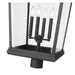 Z-Lite Beacon Black Outdoor Post Mount Fixture 568PHXXLR-BK | theLightShop