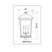 Z-Lite Beacon Black Outdoor Post Mount Fixture 568PHXXLS-BK | theLightShop