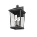 Z-Lite Beacon Black Outdoor Wall Sconce 568XXL-BK | theLightShop