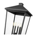 Z-Lite Beacon Outdoor Post Mounted Fixture Black 4 Light 568PHXXLR-5010P-BK | theLightShop