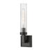 Z-Lite Beau 1 Light Wall Sconce - Matte Black