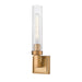 Z-Lite Beau 1 Light Wall Sconce - Rubbed Brass