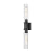 Z-Lite Beau 2 Light 27’’ Wall Sconce - Matte Black