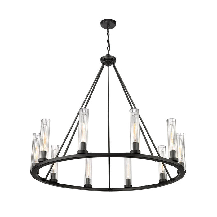 Z-Lite Beau Bronze 10 Light Chandelier 3031-10BRZ | theLightShop
