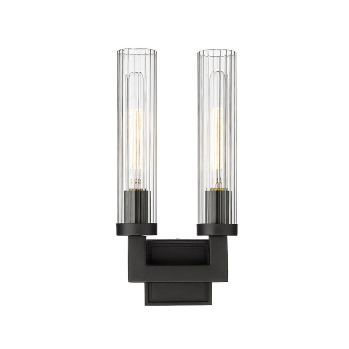 Z-Lite Beau Bronze 2 Light Wall Sconce 3031-2S-BRZ | theLightShop