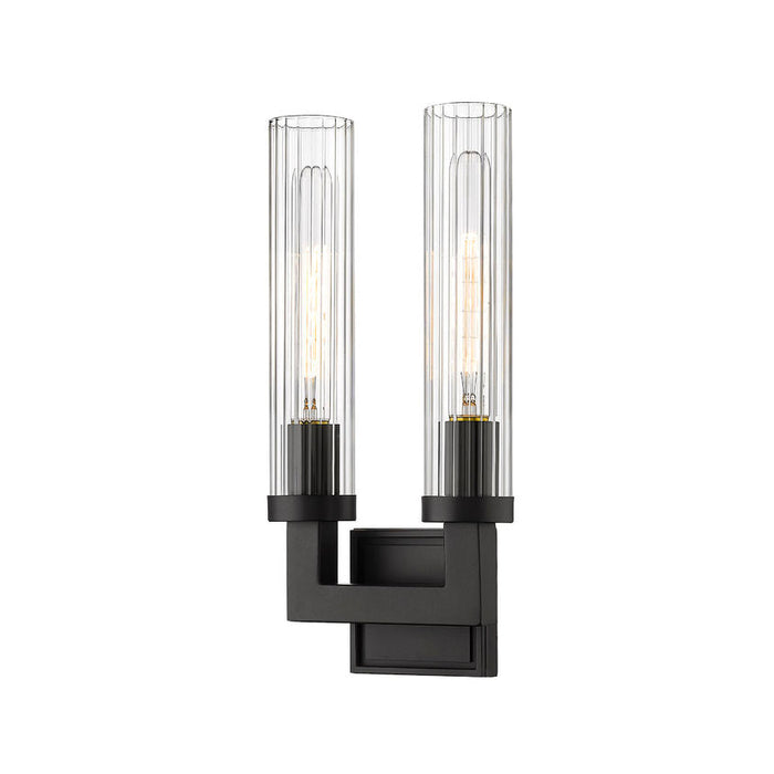 Z-Lite Beau Bronze 2 Light Wall Sconce 3031-2S-BRZ | theLightShop