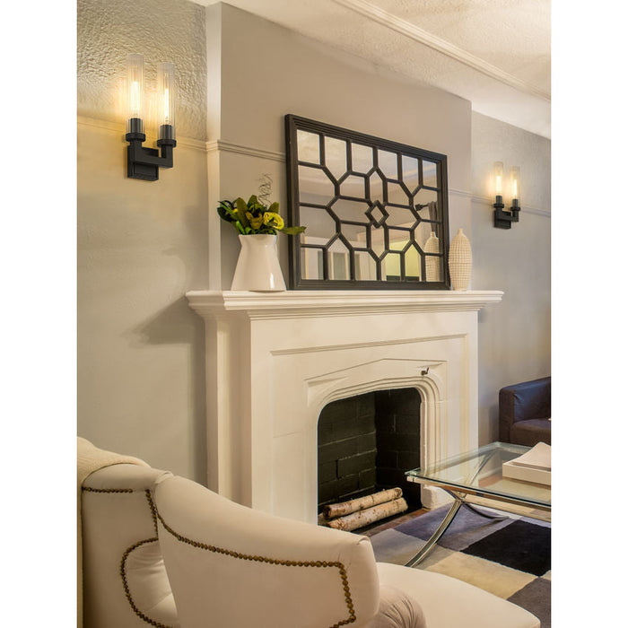 Z-Lite Beau Bronze 2 Light Wall Sconce 3031-2S-BRZ | theLightShop