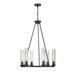 Z-Lite Beau Bronze 6 Light Chandelier 3031-6BRZ | theLightShop