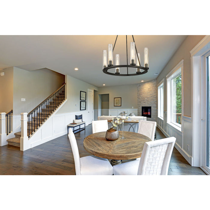 Z-Lite Beau Bronze 6 Light Chandelier 3031-6BRZ | theLightShop