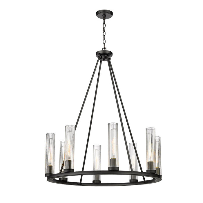 Z-Lite Beau Bronze 8 Light Chandelier 3031-8BRZ | theLightShop