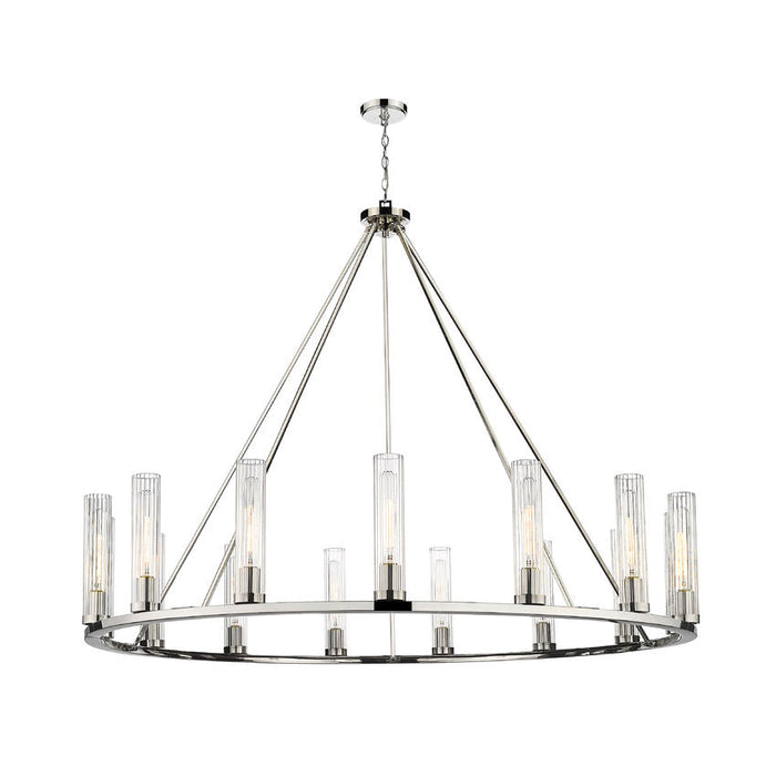 Z-Lite Beau Polished Nickel 15 Light Chandelier 3031-15PN | theLightShop