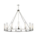 Z-Lite Beau Polished Nickel 15 Light Chandelier 3031-15PN | theLightShop