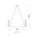 Z-Lite Beau Polished Nickel 8 Light Chandelier 3031-8PN | theLightShop