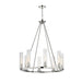 Z-Lite Beau Polished Nickel 8 Light Chandelier 3031-8PN | theLightShop