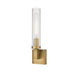 Z-Lite Beau Rubbed Brass 1 Light Wall Sconce 3031-1S-RB | theLightShop