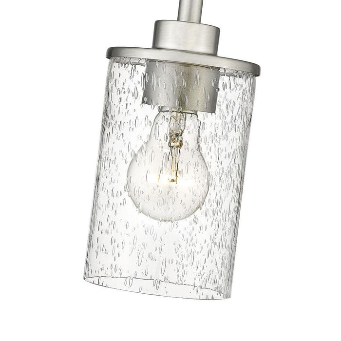Z-Lite Beckett Brushed Nickel Mini-Pendant 492MP-BN | theLightShop