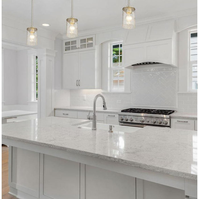 Z-Lite Beckett Brushed Nickel Mini-Pendant 492MP-BN | theLightShop