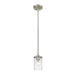 Z-Lite Beckett Brushed Nickel Mini-Pendant 492MP-BN | theLightShop