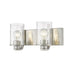 Z-Lite Beckett Brushed Nickel Vanity 492-2V-BN | theLightShop