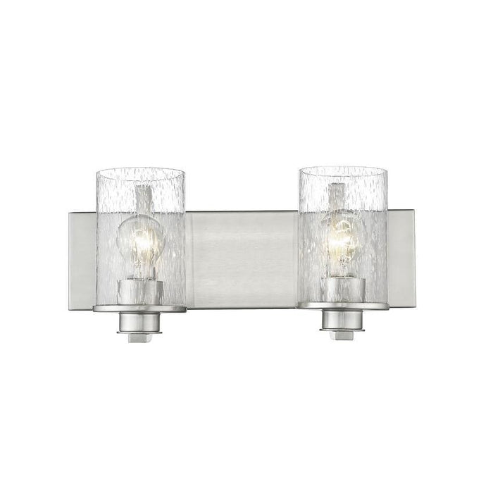 Z-Lite Beckett Brushed Nickel Vanity 492-2V-BN | theLightShop