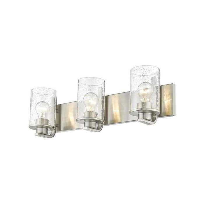 Z-Lite Beckett Brushed Nickel Vanity 492-3V-BN | theLightShop