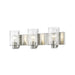 Z-Lite Beckett Brushed Nickel Vanity 492-3V-BN | theLightShop