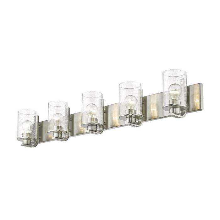 Z-Lite Beckett Brushed Nickel Vanity 492-5V-BN | theLightShop
