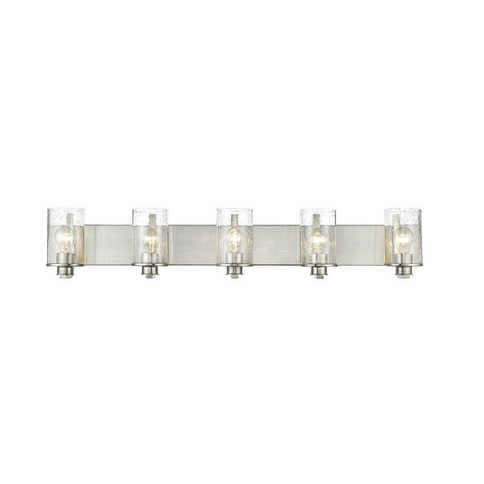Z-Lite Beckett Brushed Nickel Vanity 492-5V-BN | theLightShop
