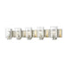 Z-Lite Beckett Brushed Nickel Vanity 492-5V-BN | theLightShop