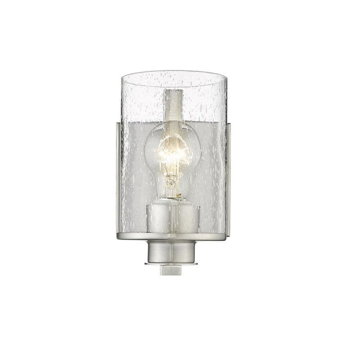 Z-Lite Beckett Brushed Nickel Wall Sconce 492-1S-BN | theLightShop