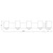 Z-Lite Beckett Chrome Vanity 492-4V-CH | theLightShop