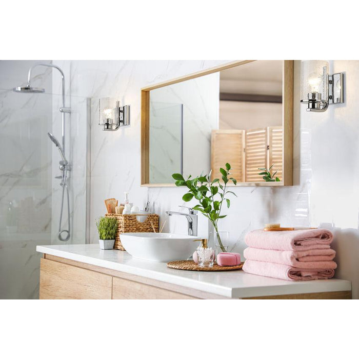 Z-Lite Beckett Chrome Wall Sconce 492-1S-CH | theLightShop