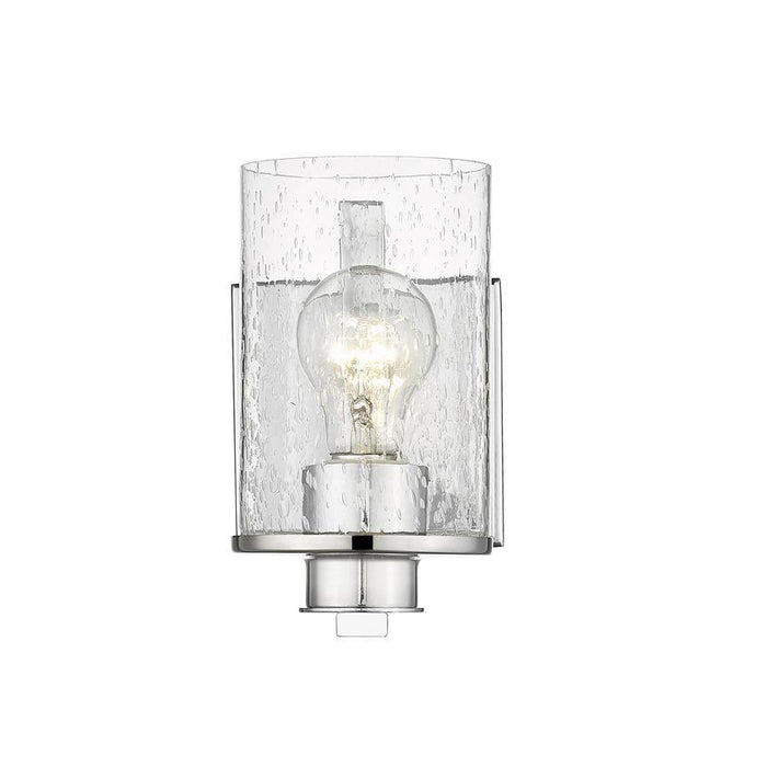 Z-Lite Beckett Chrome Wall Sconce 492-1S-CH | theLightShop