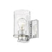 Z-Lite Beckett Chrome Wall Sconce 492-1S-CH | theLightShop