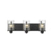 Z-Lite Beckett Matte Black Vanity 492-3V-MB | theLightShop
