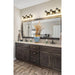 Z-Lite Beckett Matte Black Vanity 492-3V-MB | theLightShop