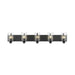 Z-Lite Beckett Matte Black Vanity 492-5V-MB | theLightShop