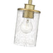 Z-Lite Beckett Olde Brass Mini-Pendant 492MP-OBR | theLightShop