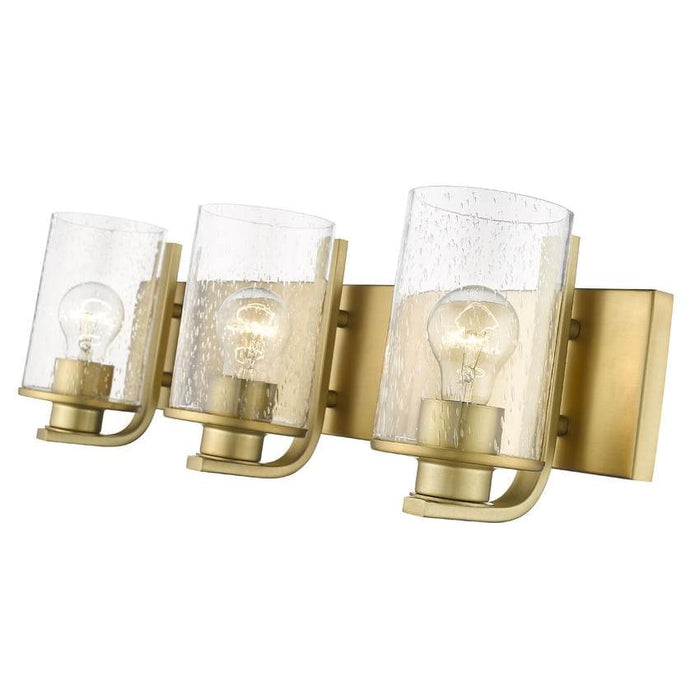 Z-Lite Beckett Olde Brass Vanity 492-3V-OBR | theLightShop