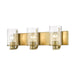 Z-Lite Beckett Olde Brass Vanity 492-3V-OBR | theLightShop