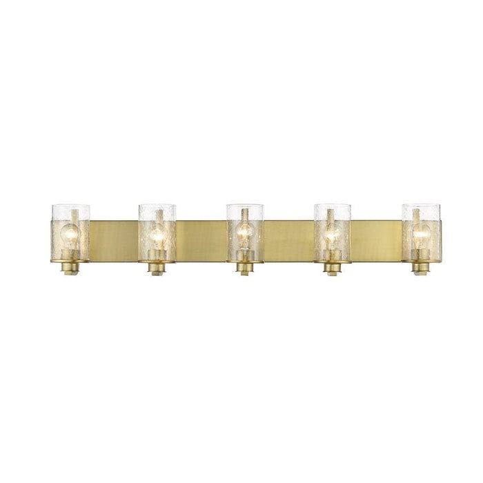 Z-Lite Beckett Olde Brass Vanity 492-5V-OBR | theLightShop
