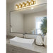 Z-Lite Beckett Olde Brass Vanity 492-5V-OBR | theLightShop