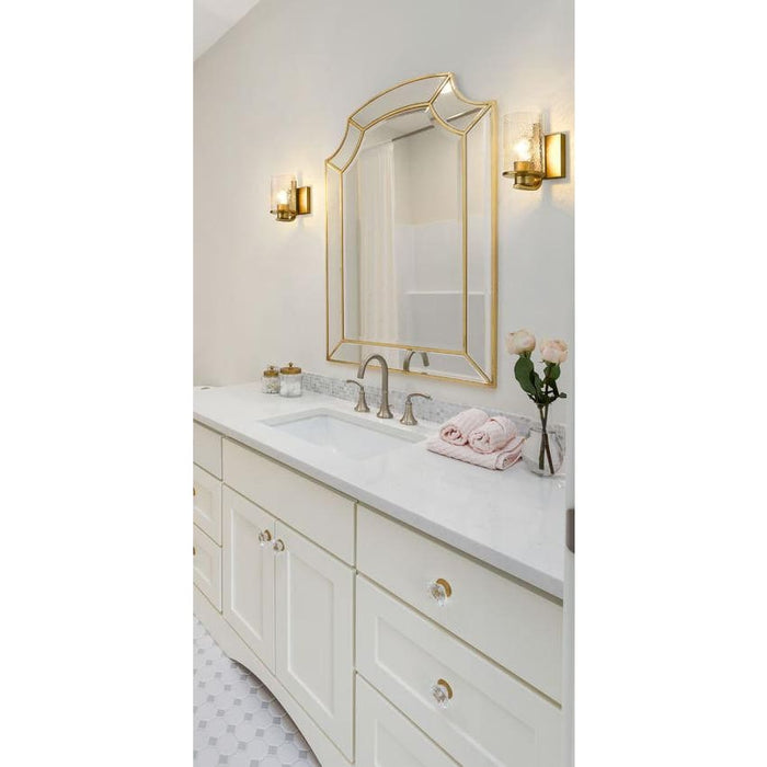 Z-Lite Beckett Olde Brass Wall Sconce 492-1S-OBR | theLightShop