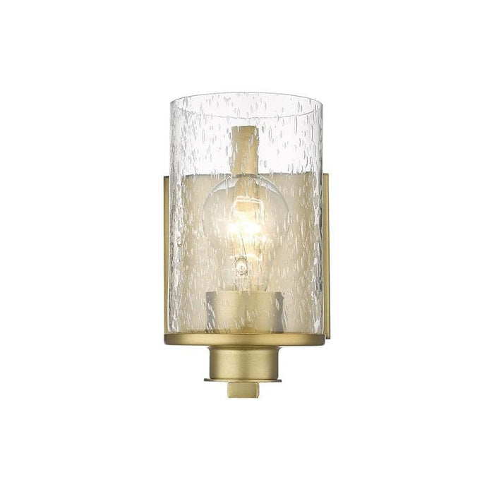 Z-Lite Beckett Olde Brass Wall Sconce 492-1S-OBR | theLightShop