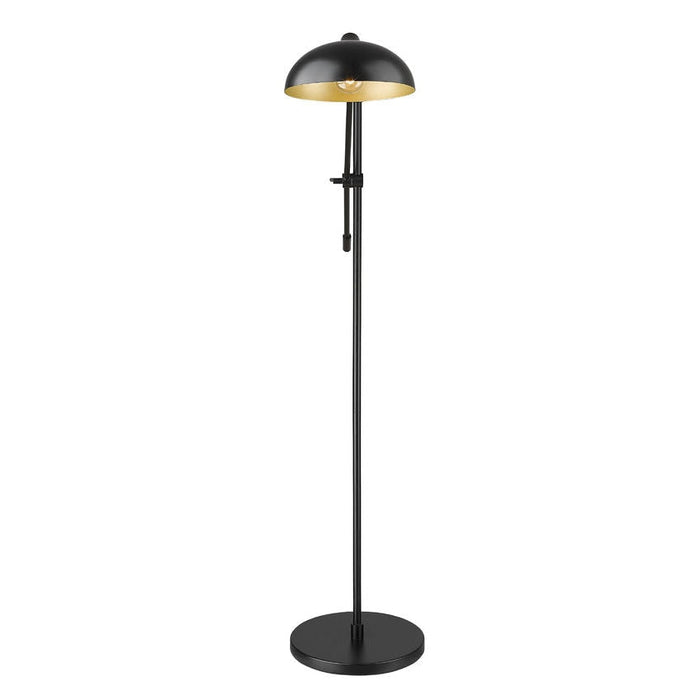 Z-Lite Bellamy Matte Black 1 Light Floor Lamp 1942FL-MB - Floor Lamps