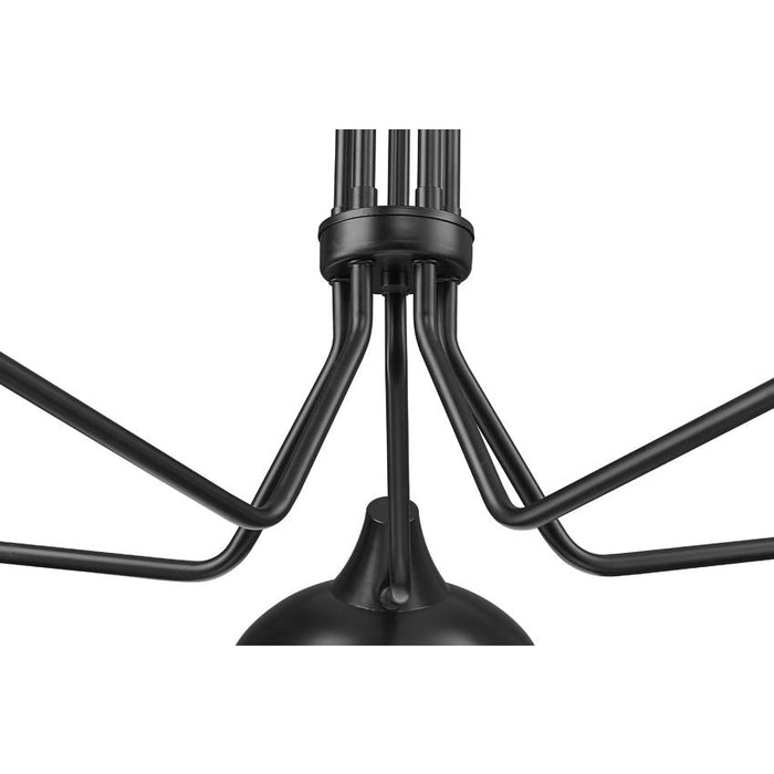Z-Lite Bellamy Matte Black 5 Light Pendant 1942-5MB | theLightShop